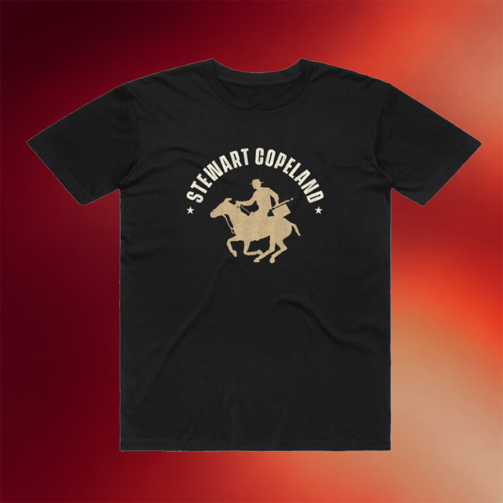 Bird_s Robe Merch 2026 Stewart Copeland Rhythmatist T-Shirt Black Gifts For Brother