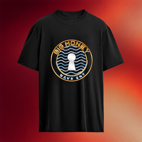 Big Money Wave ENT T-Shirt Birthday Gifts For Boyfriend