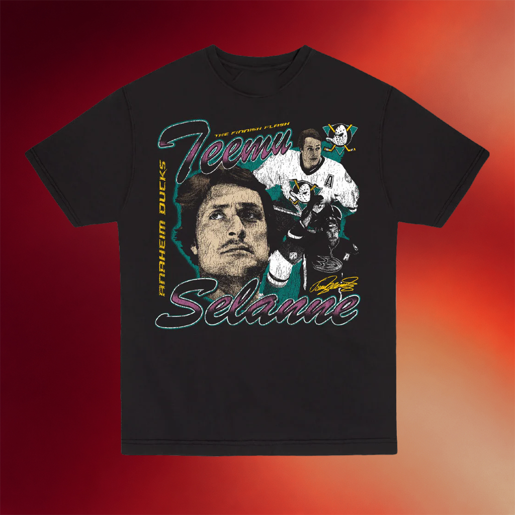 Anaheim Team Merch The Finnish Flash Vintage T-Shirt Best Gifts For Hockey Fans