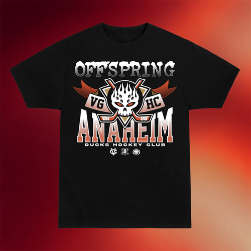 Anaheim Team Merch Pretty Fly For A Duck Guy Banner T-Shirt Ice Hockey Fan Gifts
