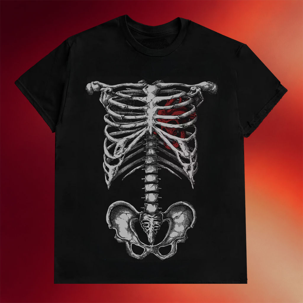Amescense Merch Ribcage T-Shirt Birthday Gift For Husband (1)