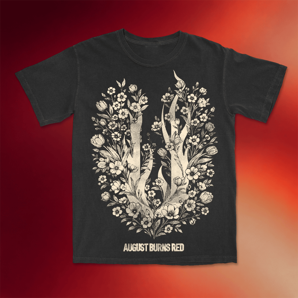 August Burns Red Tour Merch Flowering U T-Shirt August Burns Red Shirt Gifts For Sister