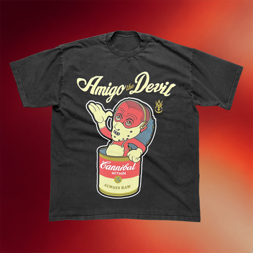 Amigo The Devil Merch Cannibal Within Black T-Shirt Amigo The Devil Shirt Gift Ideas For Fans
