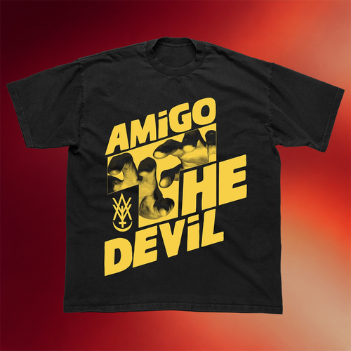 Amigo The Devil Merch Here_s Amigo Black T-Shirt Amigo The Devil Shirt Gifts For Brother