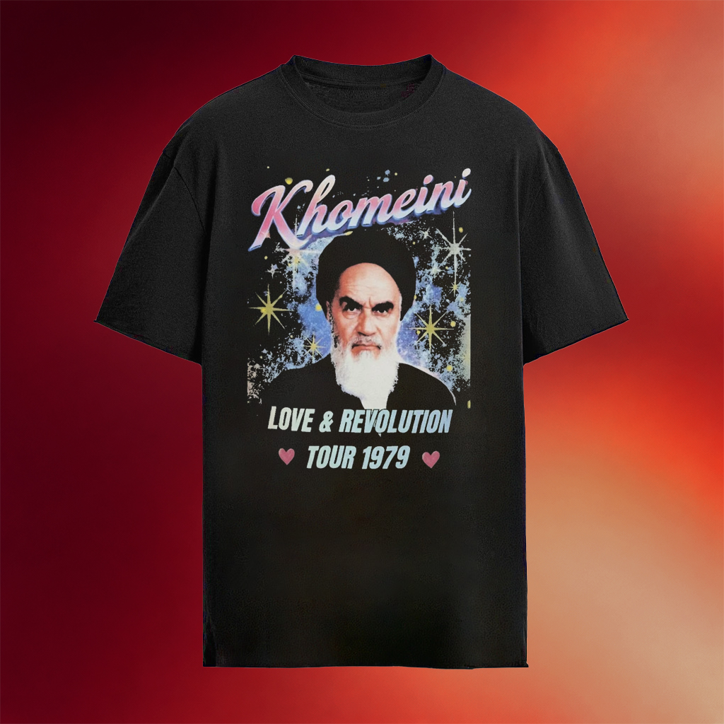 Ayatollah Khomeini Love And Revolution Tour 1979 Shirt Ruhollah Khomeini Merch Gifts