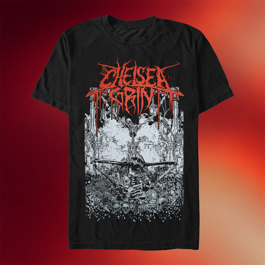 Chelsea Grin Merch 2026 Skeleton Inferno T-Shirt Music Lover Gifts For Him
