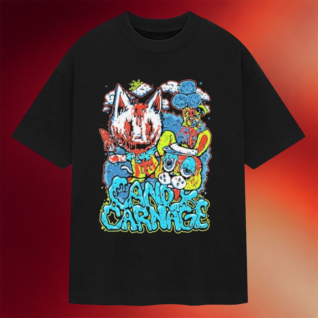 Candy Carnage Merch 2026 Bunny Day Massacre T-Shirt Special Gifts For Dad From Son