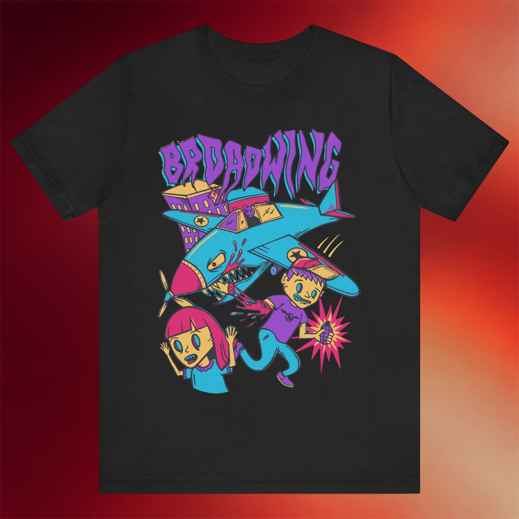 Broadwing Merch 2026 Planes Eat Scene T-Shirt Broadwing Band Shirt Gifts For Music Fans