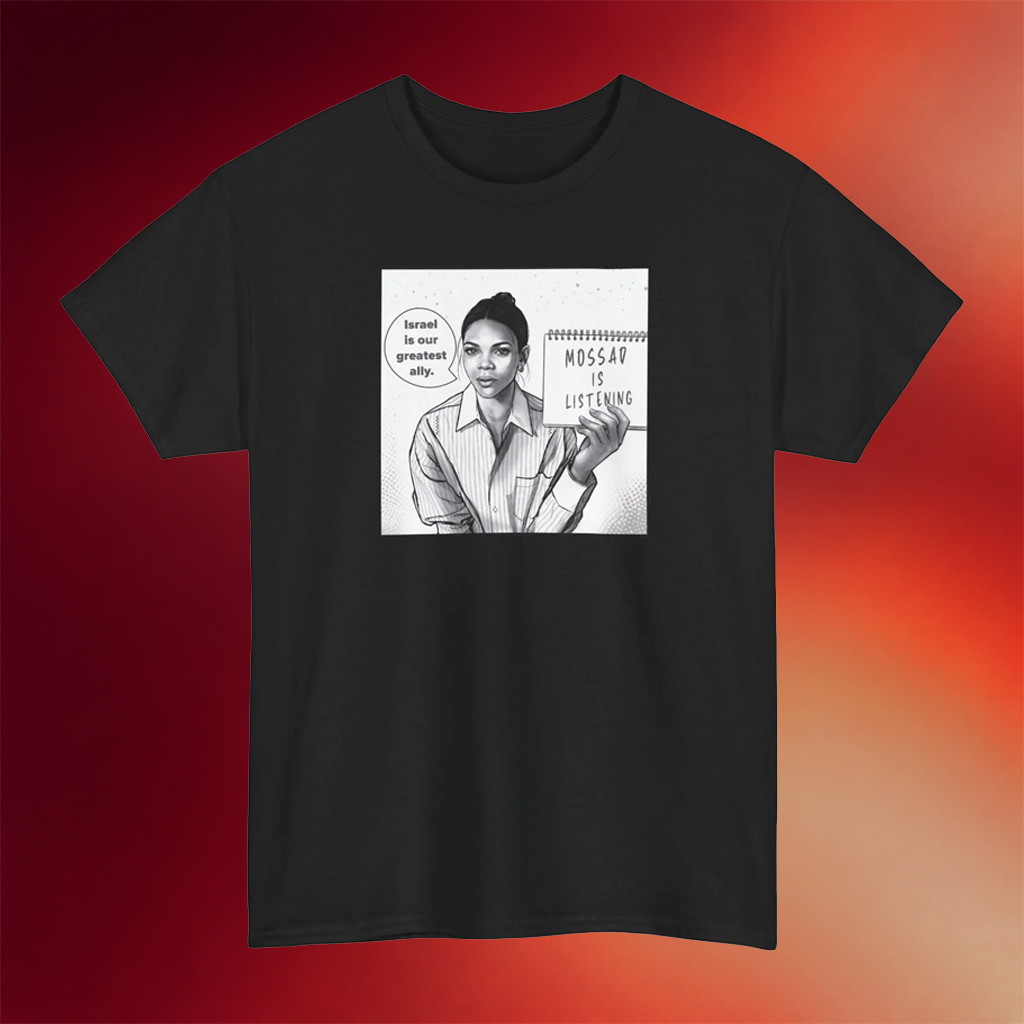 Candace Owens Merch 2026 Mossad Is Listening T-Shirt Political Gifts Ideas