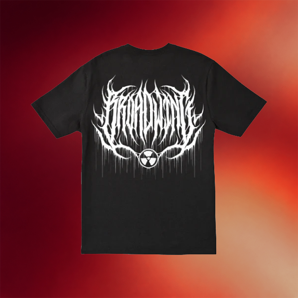 Broadwing Merch 2026 Deathcore Logo T-Shirt Black Broadwing Band Shirt Gifts For Music Fans