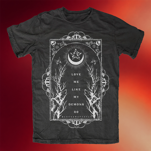 Blackcraft Clothing Merch 2026 Love Me Like My Demons Do T-Shirt Gifts For Him