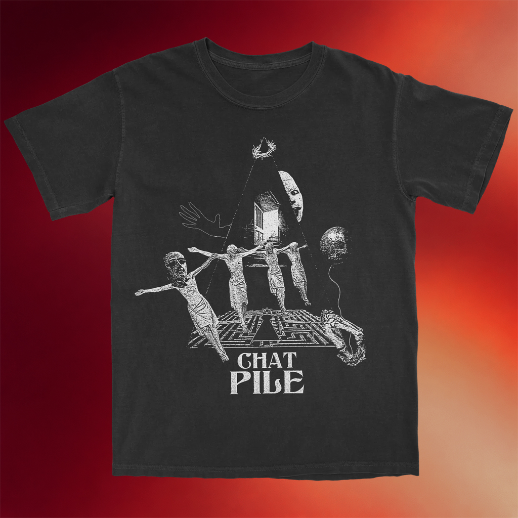 Chat Pile Merch 2026 Pyramid T-Shirt Chat Pile Band Shirt Gifts For Rock Music Lovers