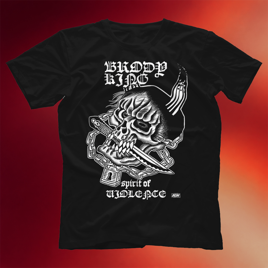 Brody King Merch Spirit of Violence T-Shirt Brody King Shirt Birthday Gift For Him