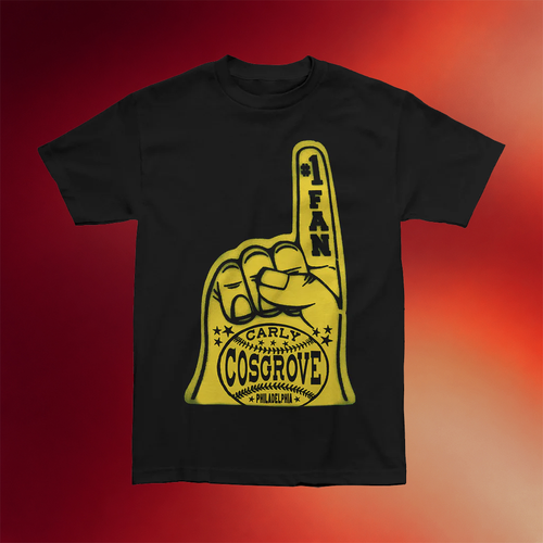 Carly Cosgrove Merch 2026 Foam Finger T-Shirt Carly Cosgrove Philly Baseball Fan Shirt Gifts