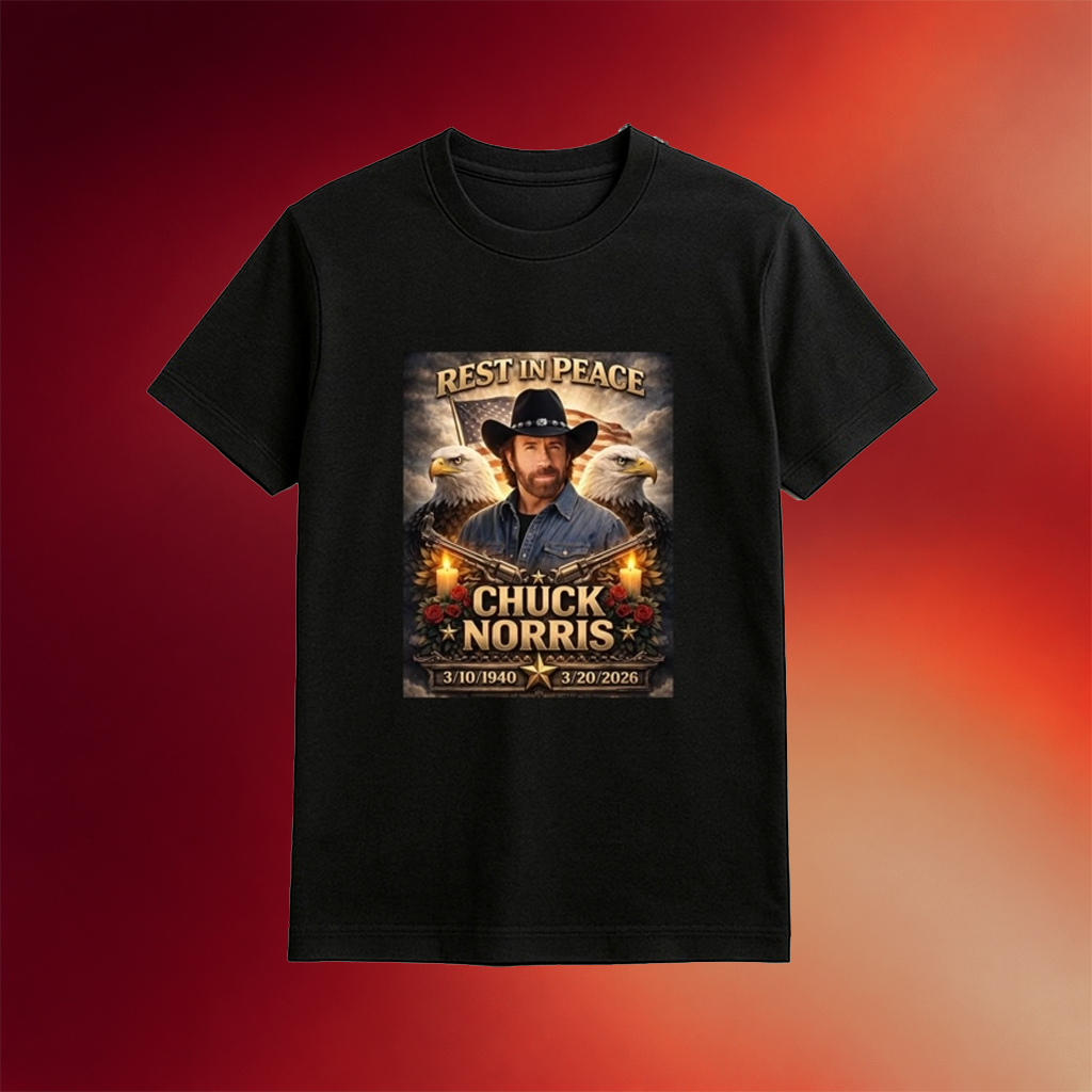 Chuck Norris Rest In Peace Shirt Chuck Norris Merch Gift Ideas For Dad