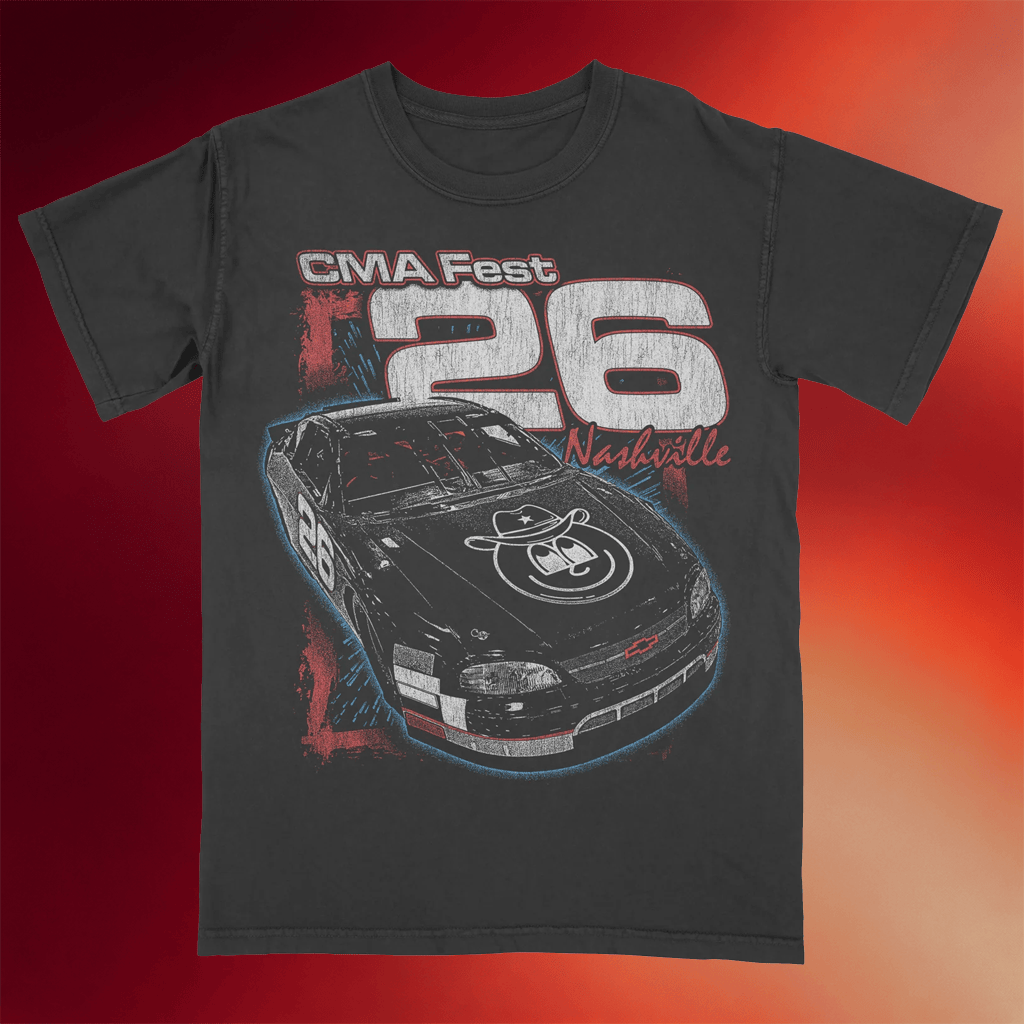 CMA Fest Merch 2026 CMA Fest Race Car T-Shirt Country Music Gifts Ideas For Him