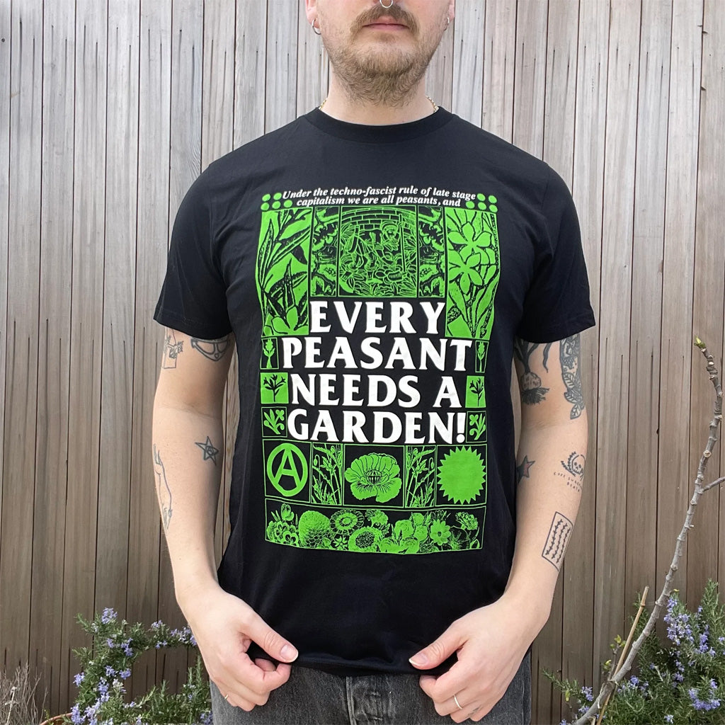 Black Lodge Press Merch 2026 Every Peasant Needs A Garden T-Shirt Unusual Gardening Gifts
