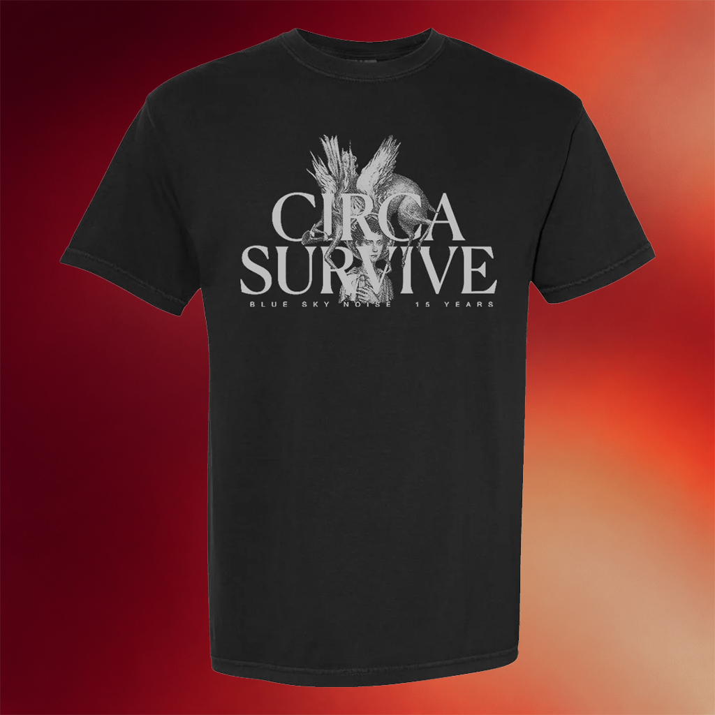Circa Survive Merch 2026 Blue Sky Noise 15 Years T-Shirt BSN15 Shirt Gifts For Rock Fans