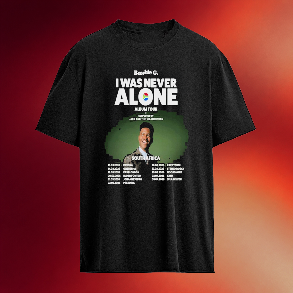 Booshle G South Africa Wake Up 2026 Tour T-Shirt Booshle G Merch Gifts For Brother