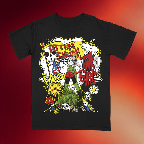 Creeporama Merch 2026 Tank Girl T-Shirt Atten Shun Shirt Gifts For Brothers