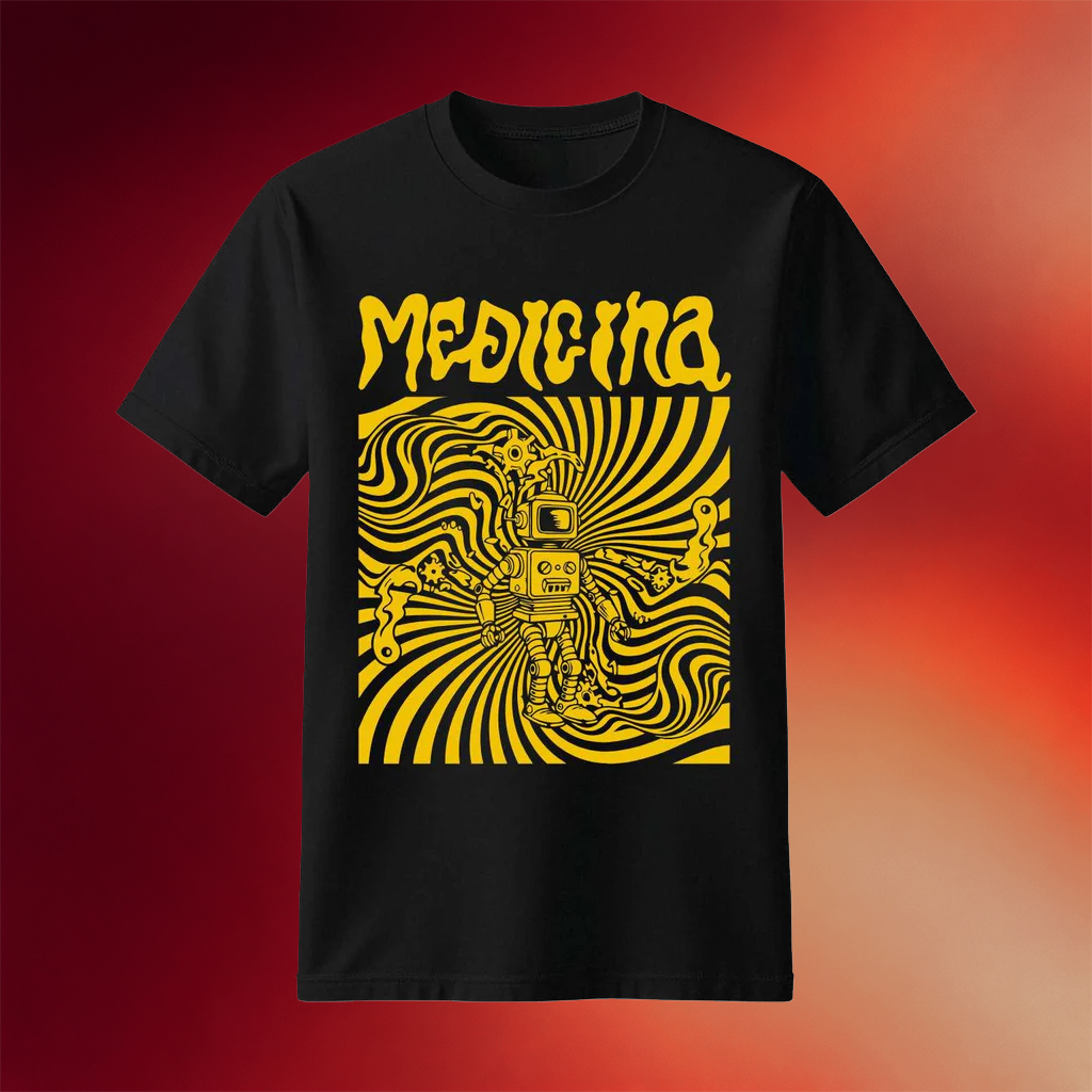 Distroville Merch 2026 Medicina Black T-Shirt Best Gifts Ideas For Brothers