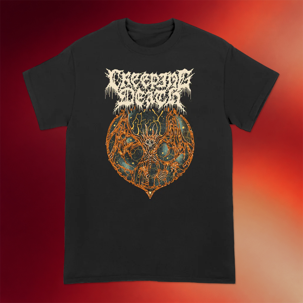 Creeping Death Merch 2026 Ripping Through Flesh T-Shirt Music Lover Gift Ideas For Him