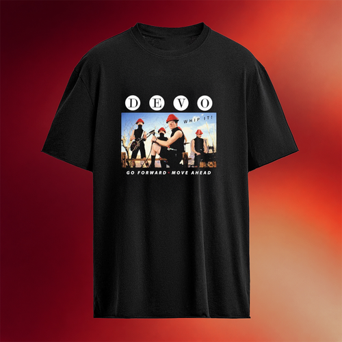Devo Go Forward Move Ahead Whip It T-Shirt Devo  Merch Presents For Music Lovers
