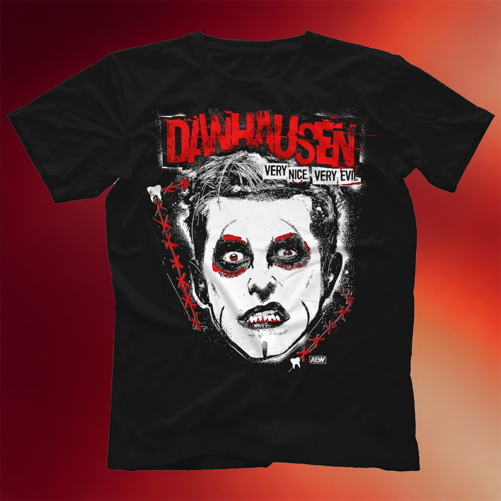 Danhausen Merch 2026 Cloak T-Shirt Danhausen Very Nice Very Evil Shirts Pro Wrestling Fan Gifts
