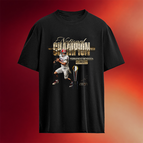 Fernando Mendoza Indiana Hoosiers National Champions T-shirt Football Fan Gift Ideas