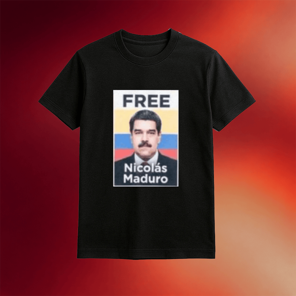 Democrats Free Nicolas Maduro Shirt Political T-Shirt  Best Gifts For Dad