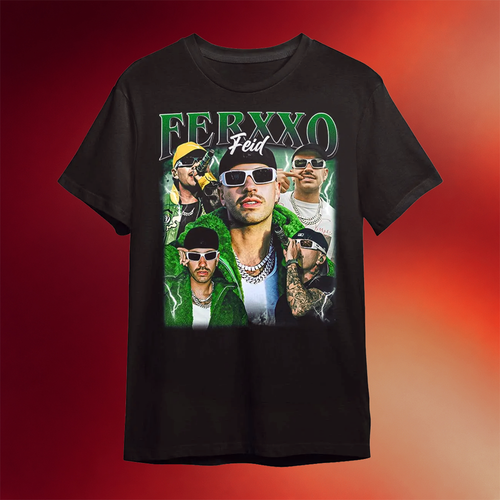 Feid Merch 2026 Feid Ferxxo Colombian Singer T-Shirt Music Fan Apparel Gifts For Brother
