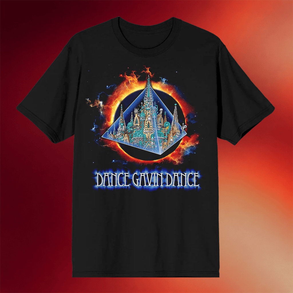 Dance Gavin Dance Merch 2026 Pantheon Pyramid Eclipse T-Shirt Dance Gavin Dance Shirt Fans Gifts