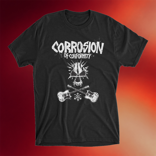 Corrosion Of Conformity Merch 2026 COC Cross Guitars T-Shirt Unique Gifts For Music Lovers