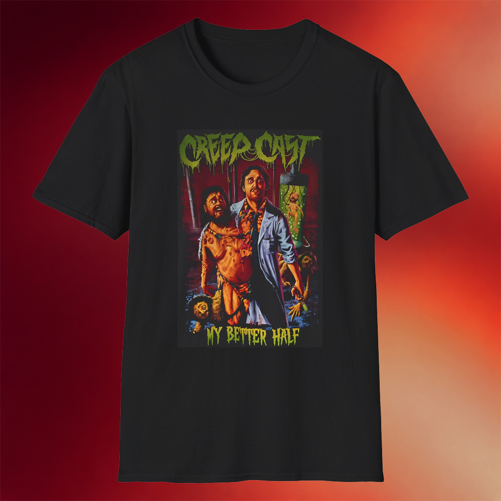 CreepCast Merch 2026 My Better Half T-Shirt Black Gifts For Husband