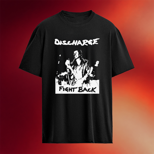 Discharge Fight Back T-Shirt Discharge Merch Cool Gifts For Music Lovers