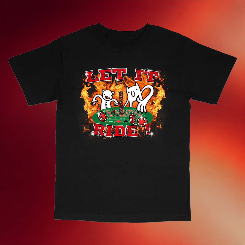 Diemarchive Merch LET IT RIDE Rap T-Shirt Black Good Gifts For Son