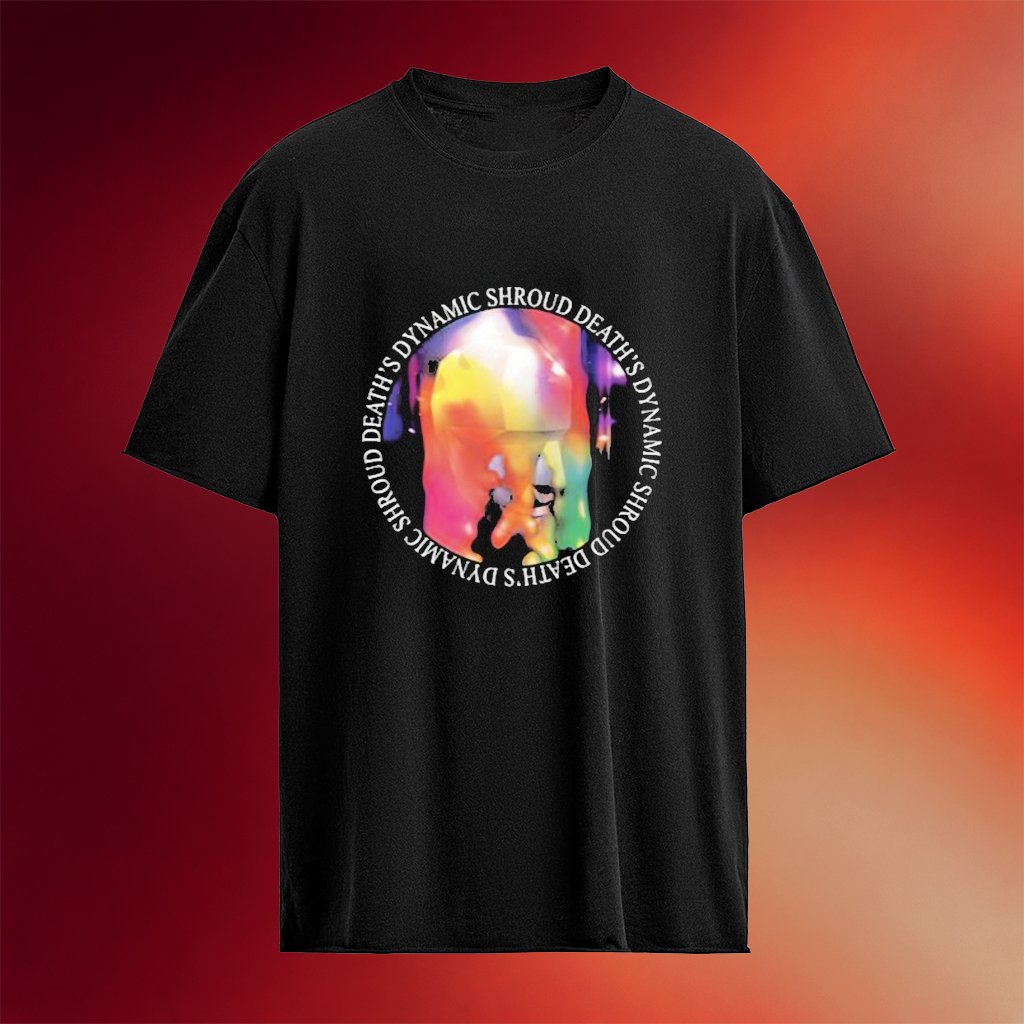 Deaths Dynamic Shroud Heavy Black Heart T-Shirt Deaths Dynamic Shroud Merch Gifts For Him