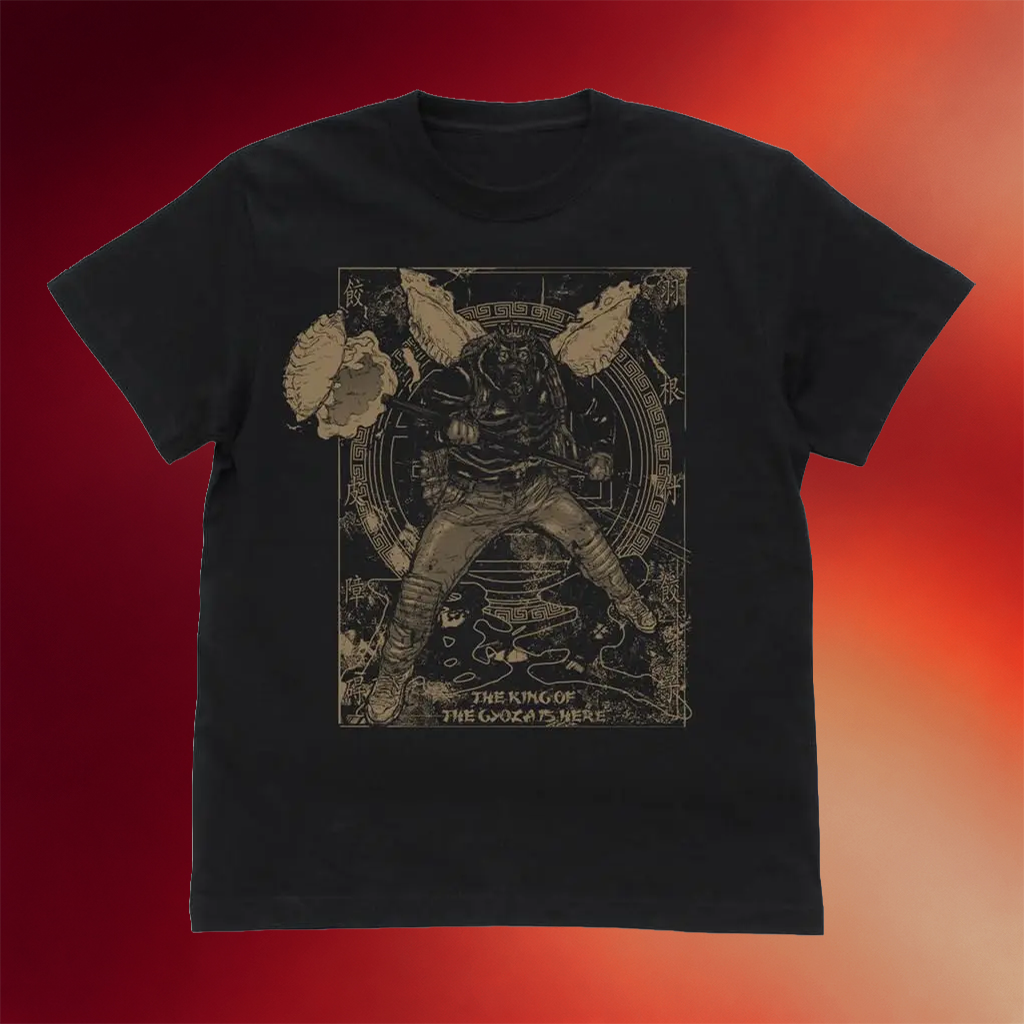 Dorohedoro Merch 2026 Caiman T-Shirt King Of Gyoza Shirt Gifts For Anime Fans