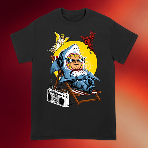 Drain Merch 2026 Drain Is Your Friend Album Art T-Shirt Black Gifts For Music Lovers
