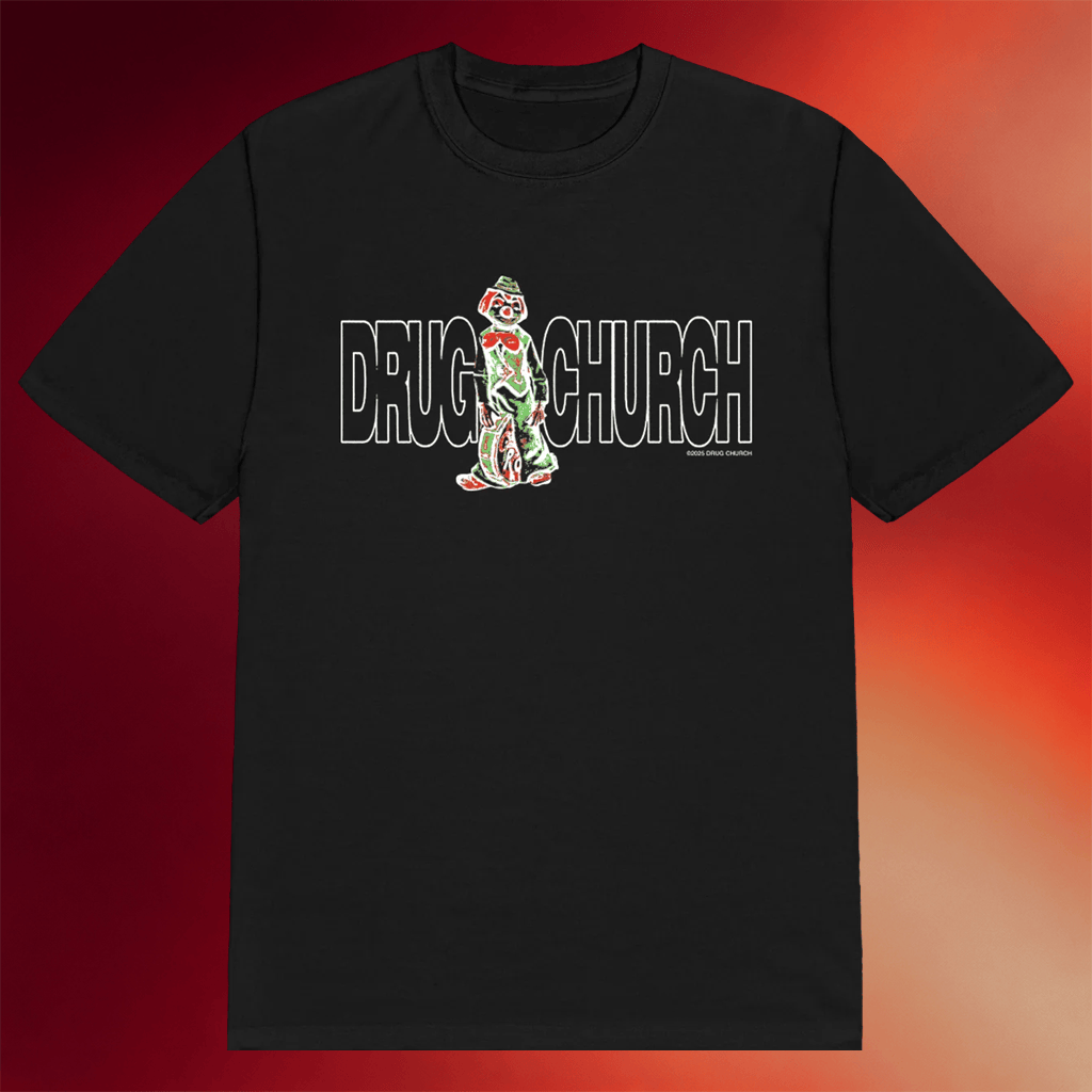 Drug Church Merch 2026 Clown T-Shirt Black Drug Church Shirts Unique Gifts For Brothers