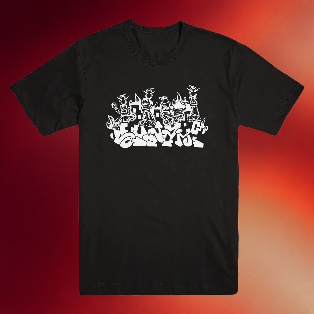 Evil Greed Merch 2026 SUNAMI Hooded Moshers T-Shirt Good Father_s Day Presents
