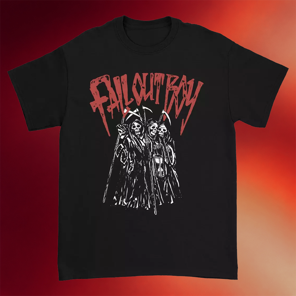 Fall Out Boy Merch Fall Out Boy Grim Reapers T-Shirt Birthday Gift For Him