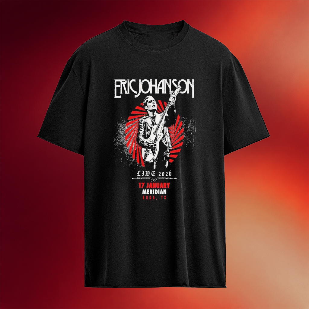 Eric Johanson Jan 17 2026 Buda TX T-Shirt Eric Johanson Merch Gifts For Music Fans