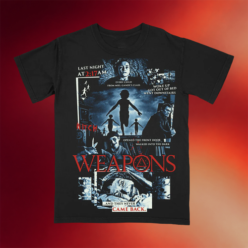 Creeporama Merch 2026 Weapons T-Shirt Gifts For The Horror Movie Fan