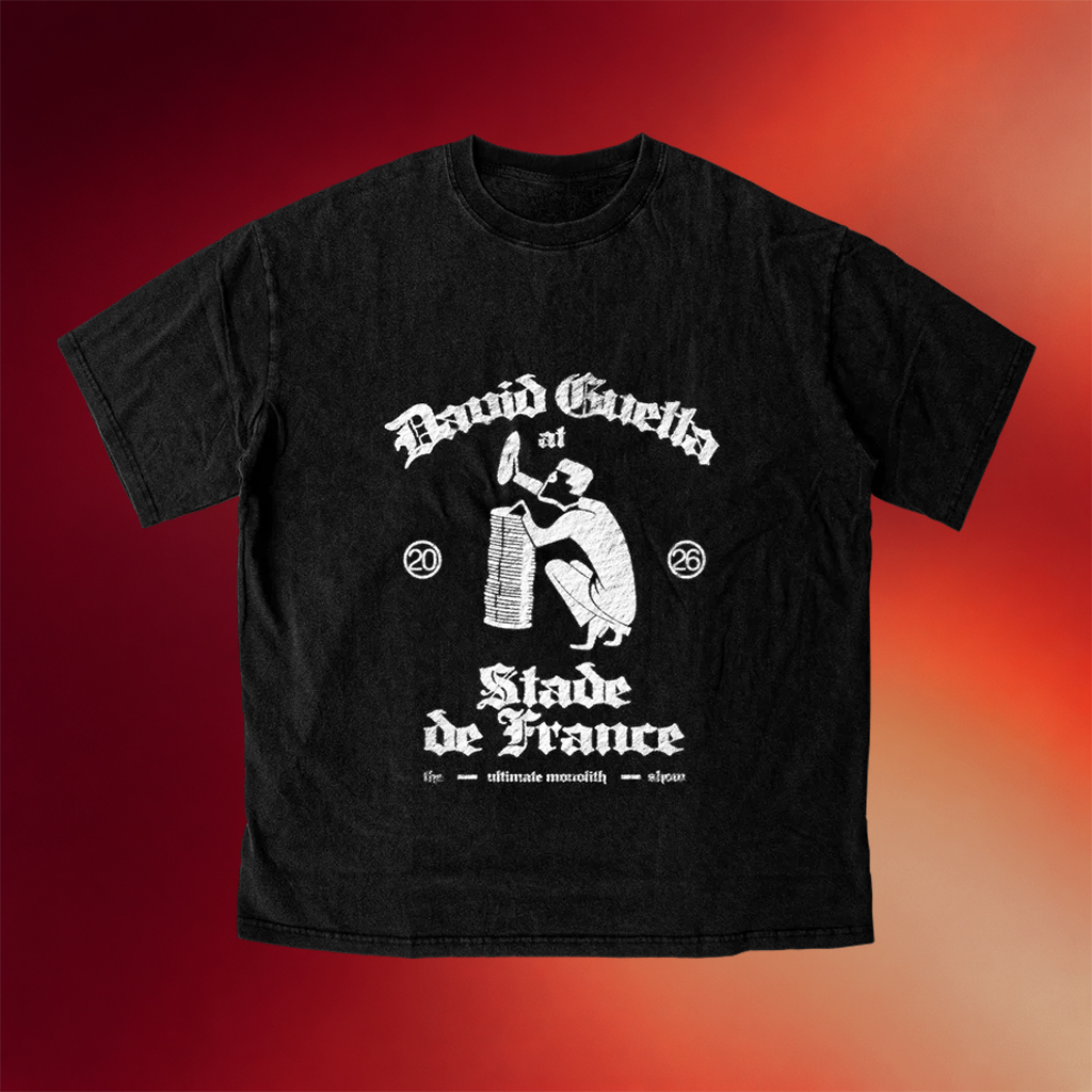 David Guetta Merch 2026 Vinyl Digger T-Shirt The Ultimate Monolith Show Shirt Gifts For Fans