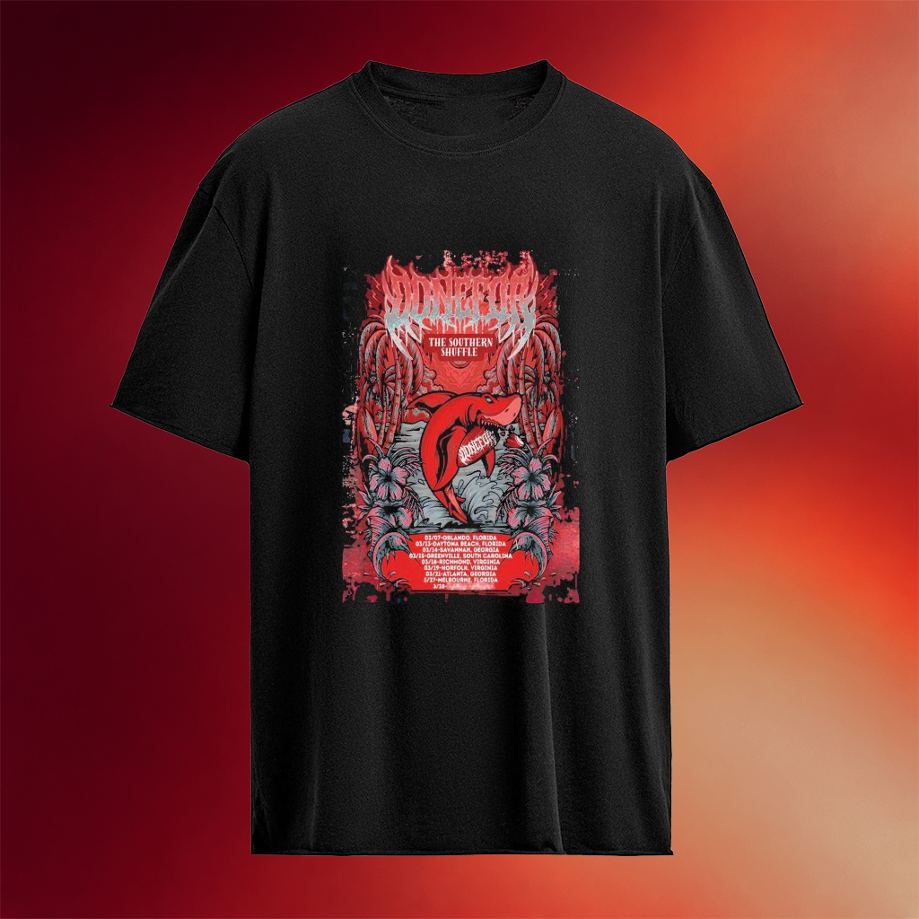 Done For The Southern Shuffle Tour 2026 T-Shirt Gifts For People Who Like Music