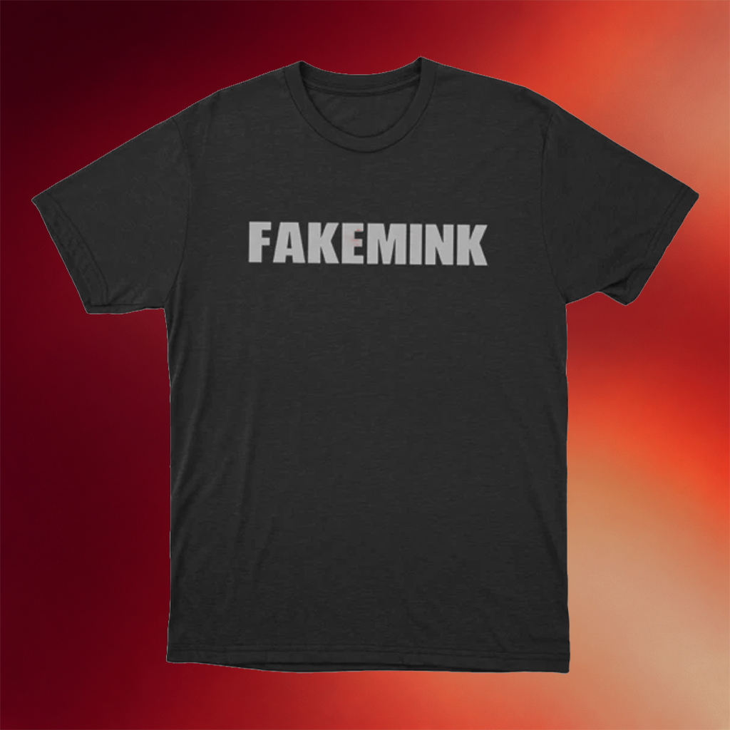 Fakemink Merch 2026 Fakemink Logo Graphic T-Shirt Best Gifts For Rapper Fans