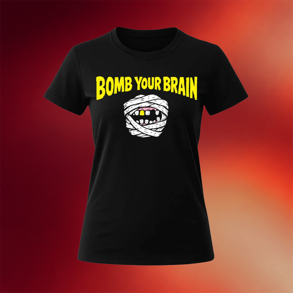 Distroville Merch 2026 Bomb Your Brain T-Shirt Unique Gifts For Sisters