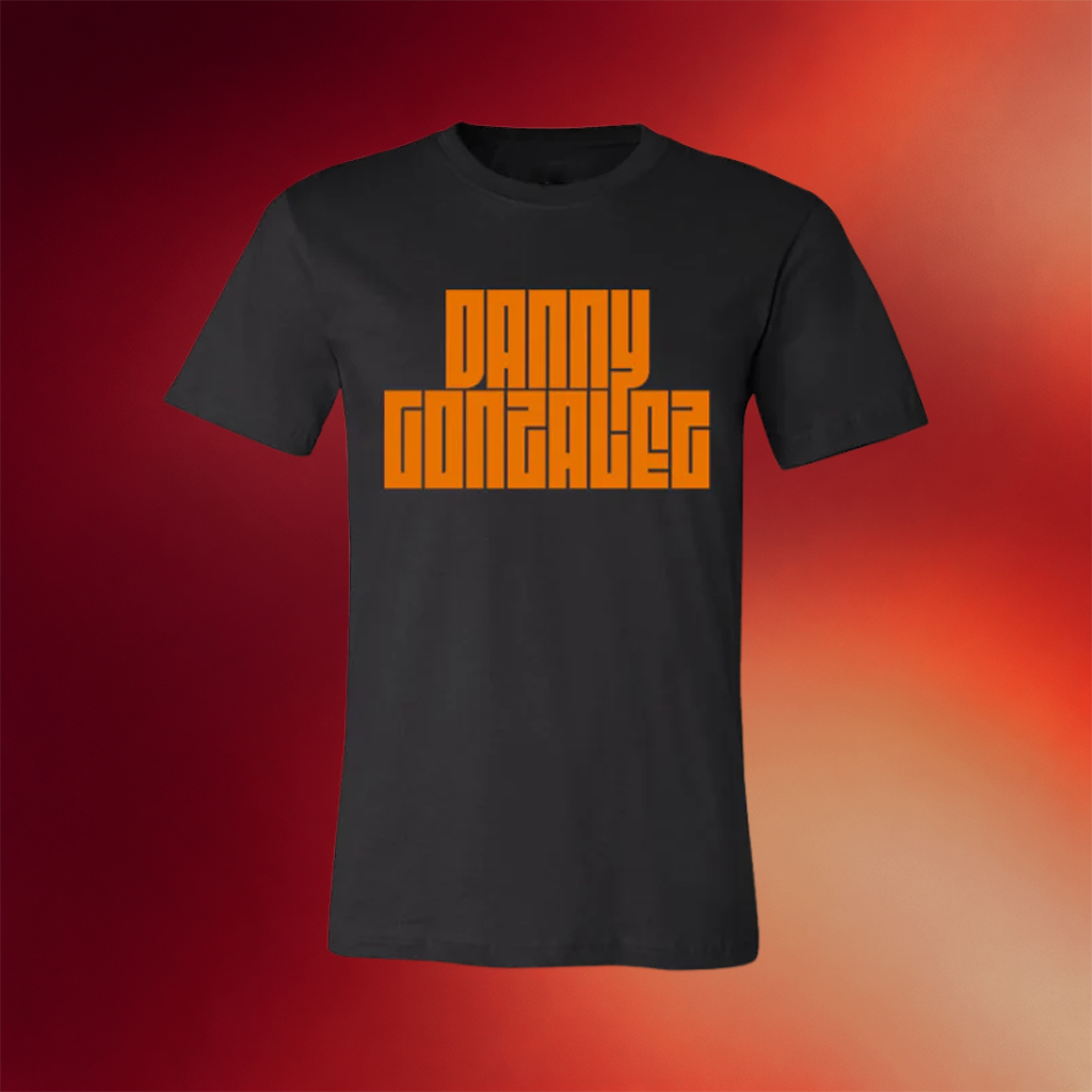 Danny Gonzalez Merch 2026 Block Logo Black T-Shirt Gifts Ideas For Brothers