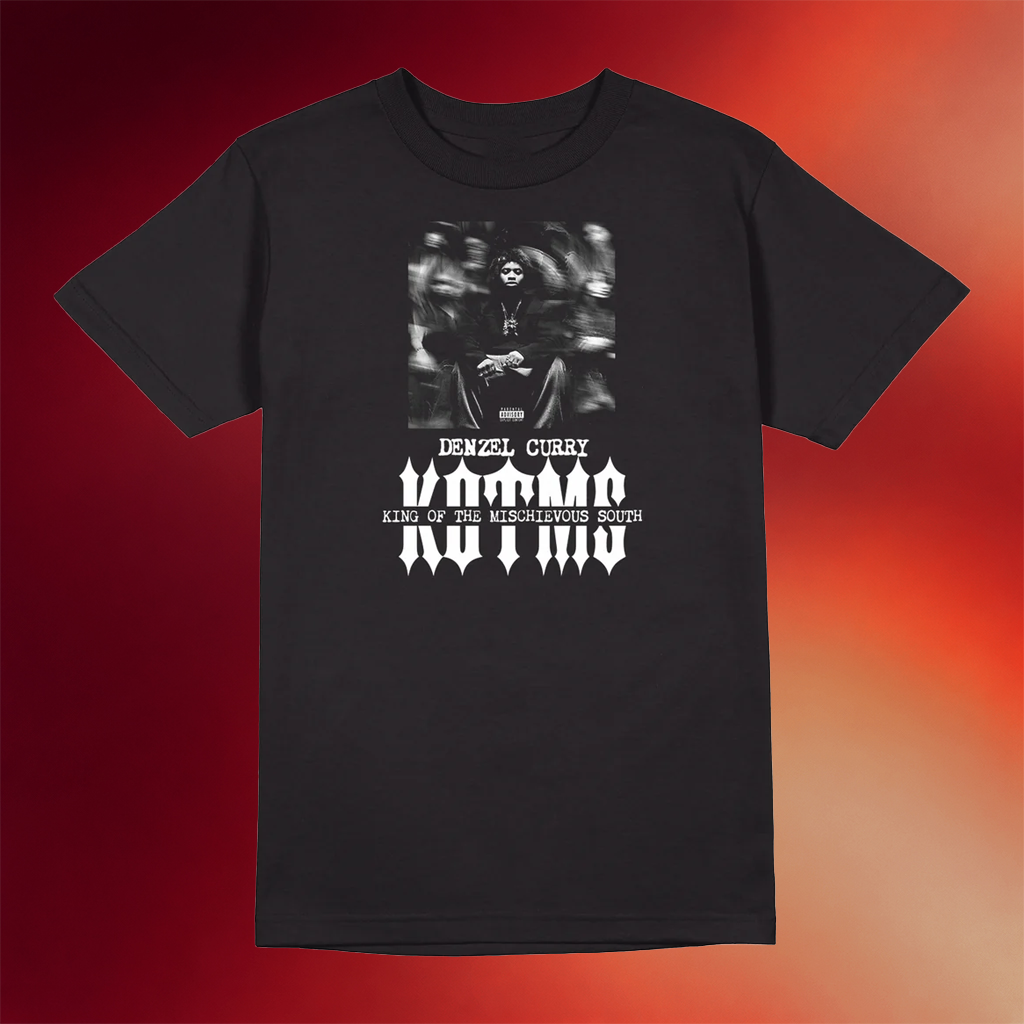 Denzel Curry Merch King Of The Mischievous South Photo T-Shirt Denzel Curry Shirt Rapper Merch
